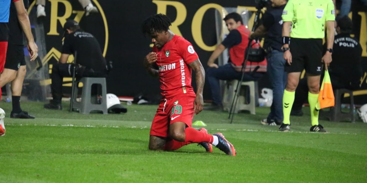 Orban hat-trick yaptı, Amedspor 4-0 önde