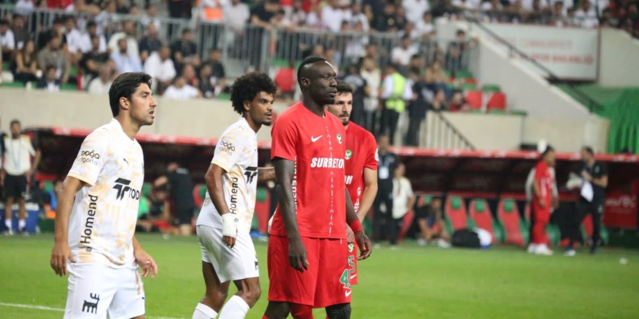 Diagne de attı, Amedspor 5-0 önde
