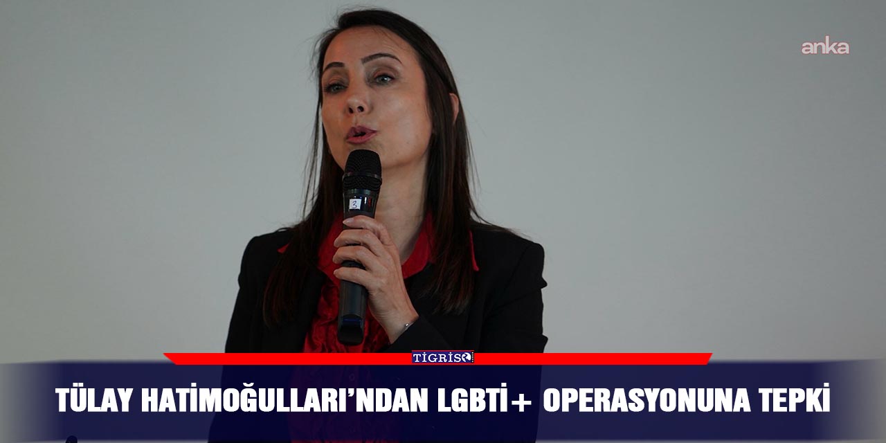 Tülay Hatimoğulları’ndan LGBTİ+ operasyonuna tepki
