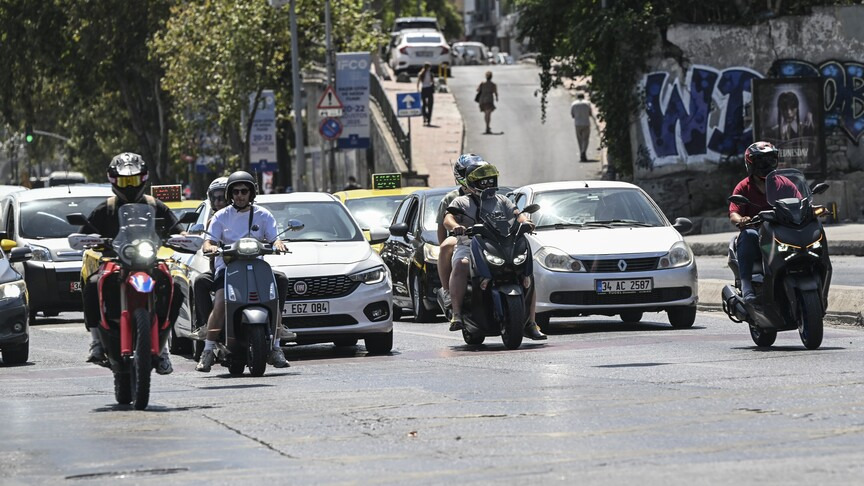 7 ilde motosiklet sayısı otomobil sayısını geçti
