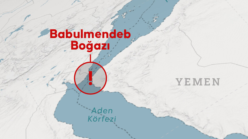 Babulmendeb'de gemi geçişleri durma noktasına geldi