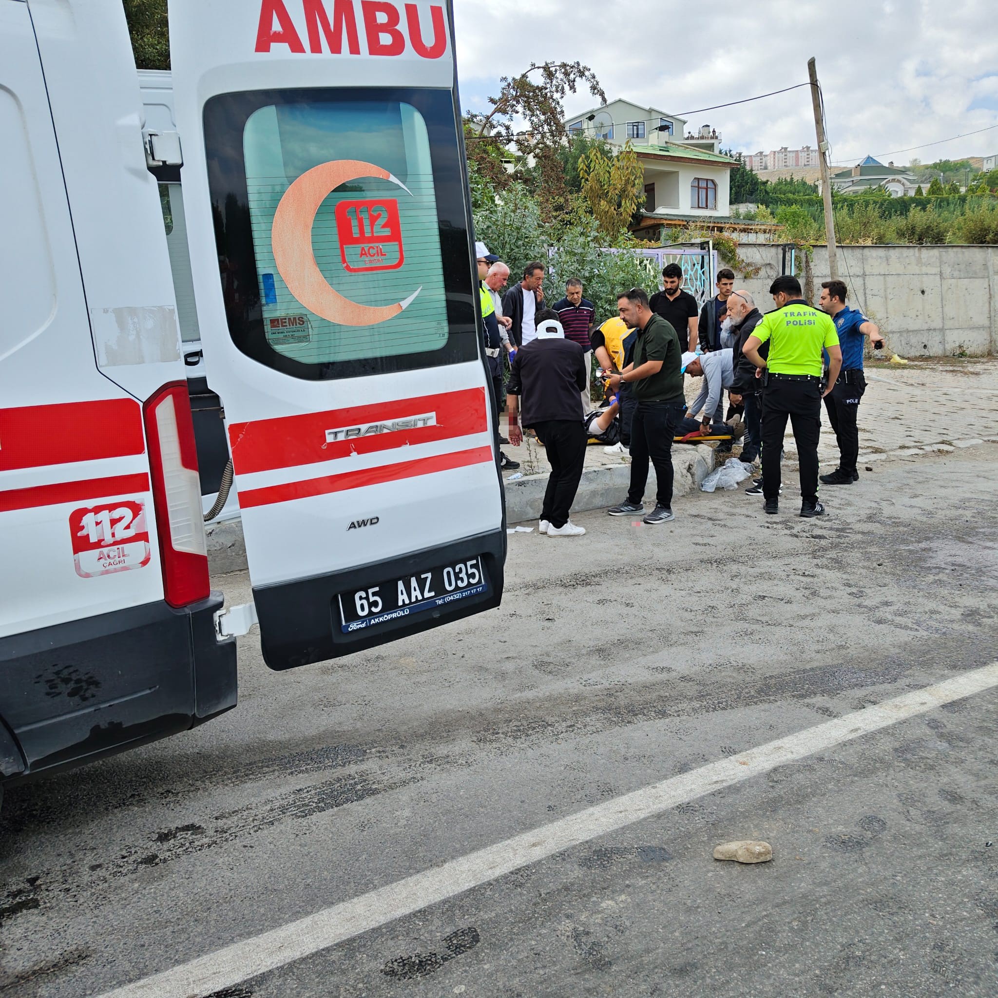 Van'da trafik kazası: 4 yaralı