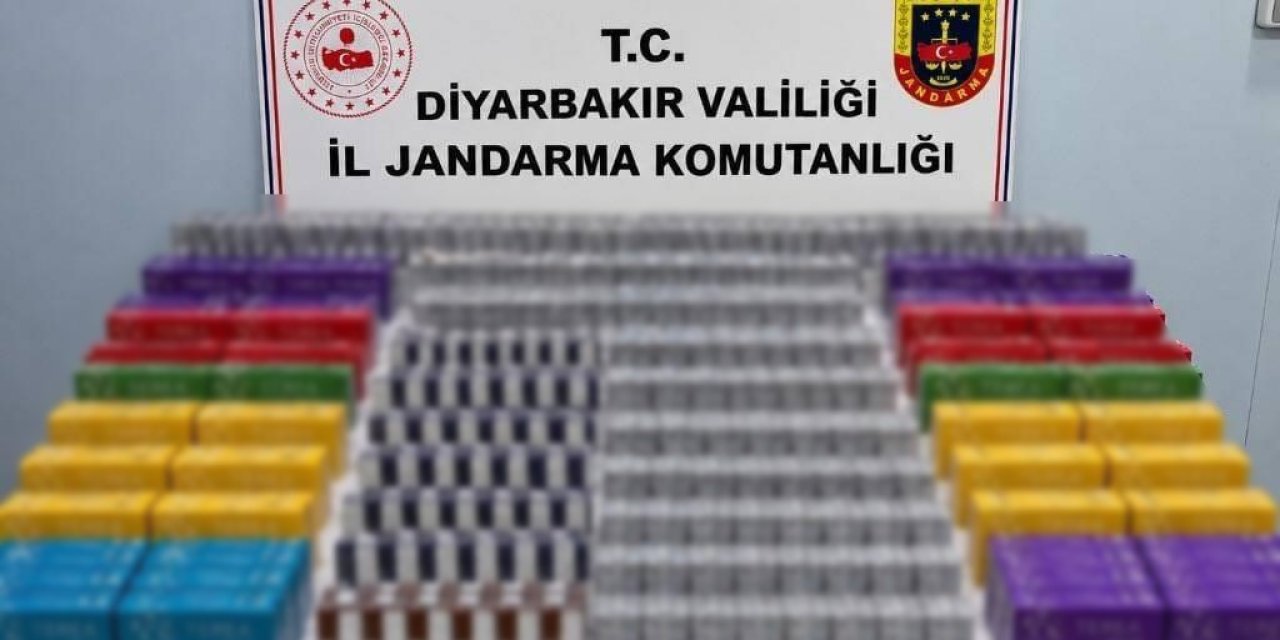 Diyarbakır'da kaçakçılık operasyonları