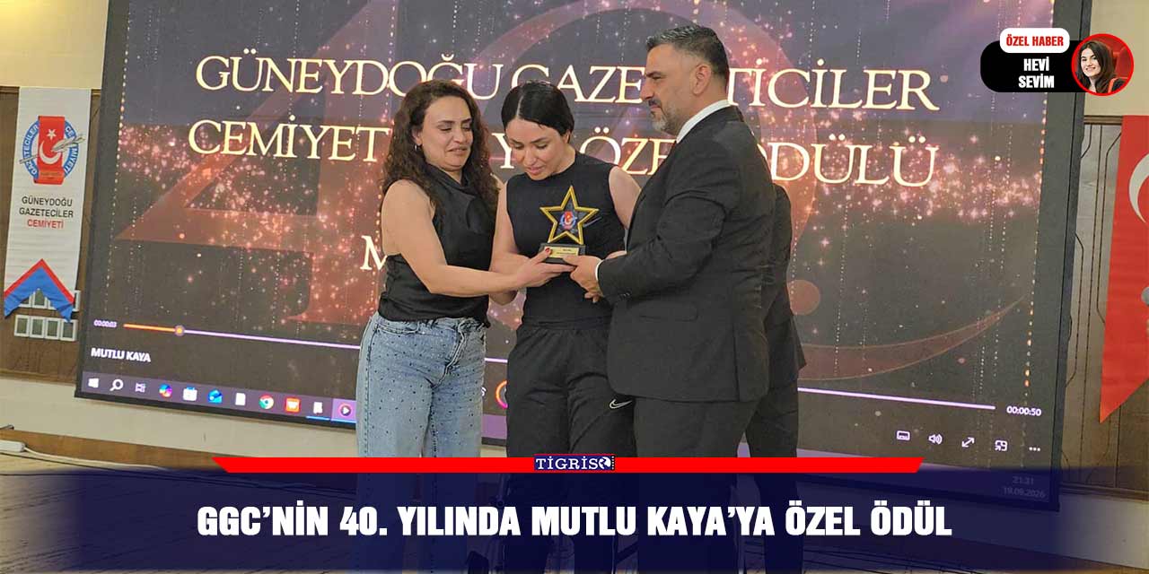 GGC’nin 40. Yılında Mutlu Kaya’ya Özel Ödül