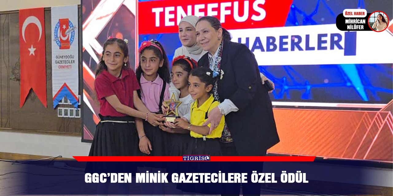 GGC’den Minik Gazetecilere  Özel Ödül