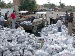 Çermik'te 3 bin aileye kömür yardımı