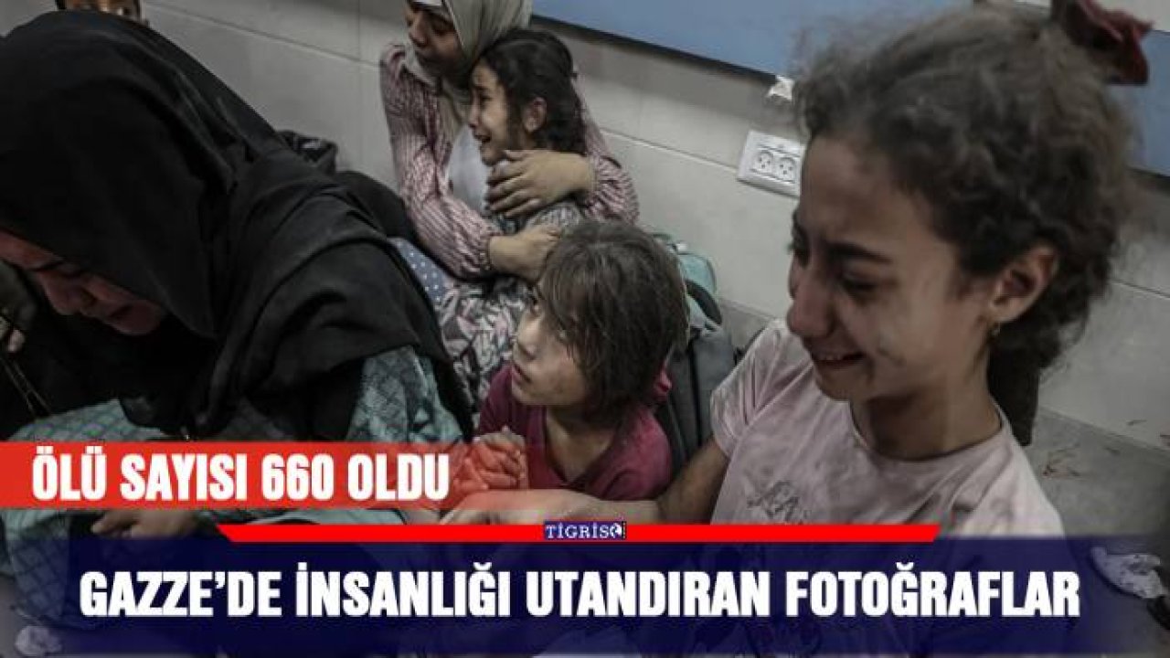 Gazze’de insanlığı utandıran fotoğraflar