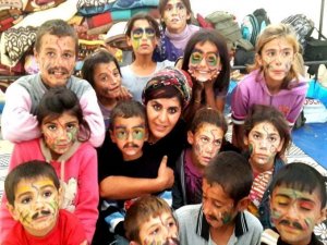 Kobanêli çocukların resimleri sergilenecek