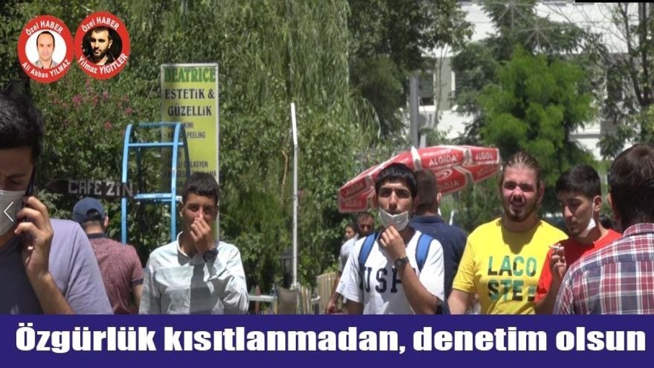 Özgürlük kısıtlanmadan, denetim olsun