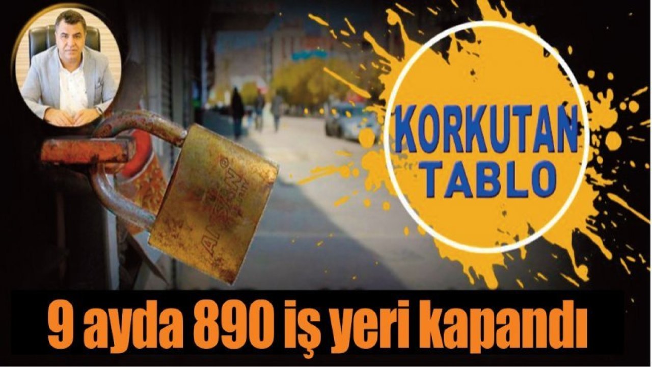 Diyarbakır’da 9 ayda 890 iş yeri kapandı