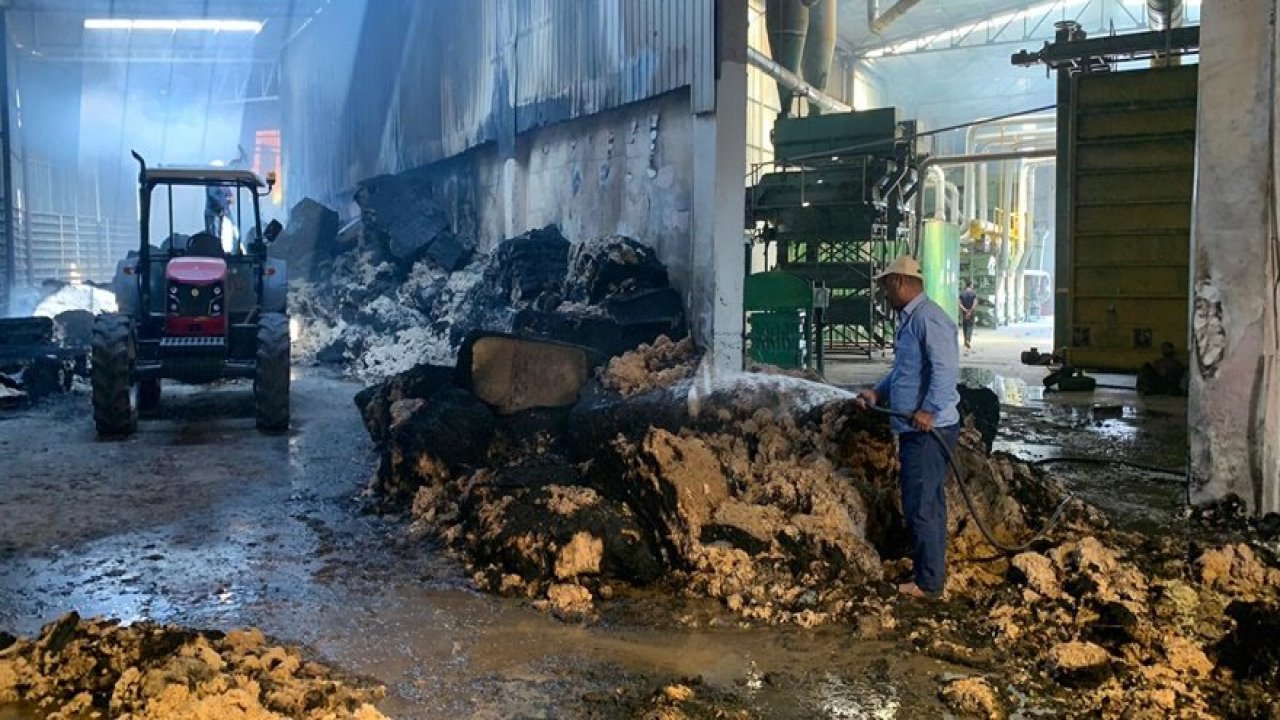 Diyarbakır’da fabrikada yangın çıktı