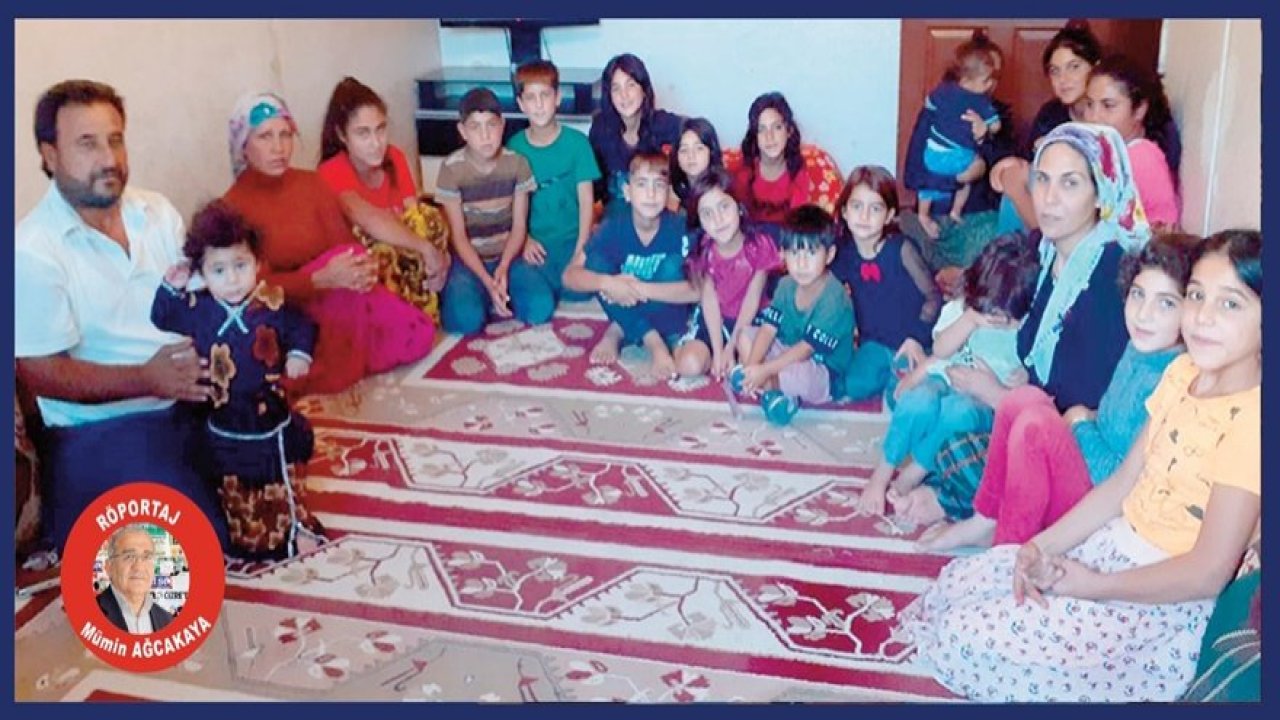 19 çocukla yokluk içinde geçen bir yaşam
