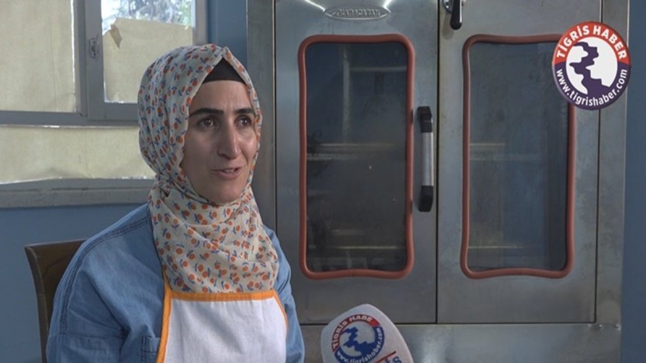 Diyarbakır’ın tek kadın simit ustası