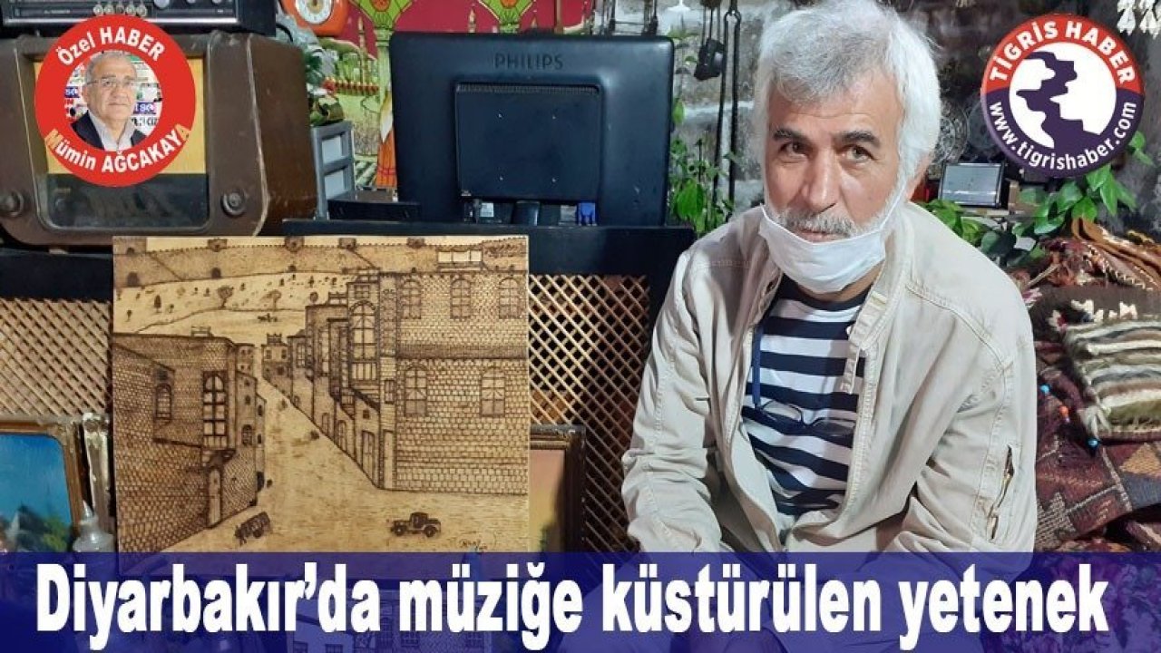 Diyarbakır’da müziğe küstürülen yetenek