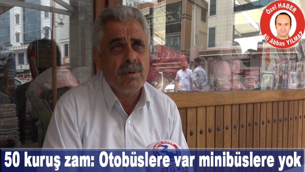 Diyarbakır’da toplu ulaşıma zam: Otobüslere var minibüslere yok