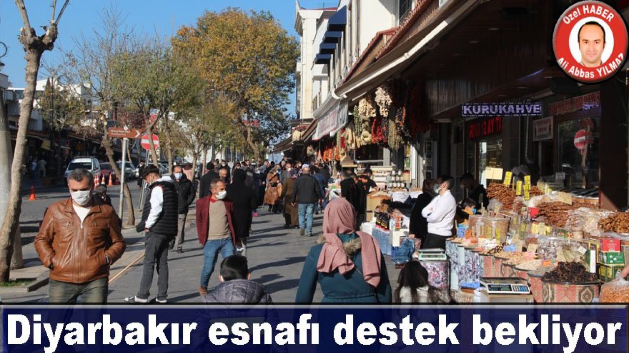 Diyarbakır esnafı destek bekliyor