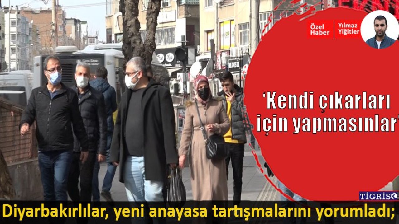 ‘Kendi çıkarları için yapmasınlar’