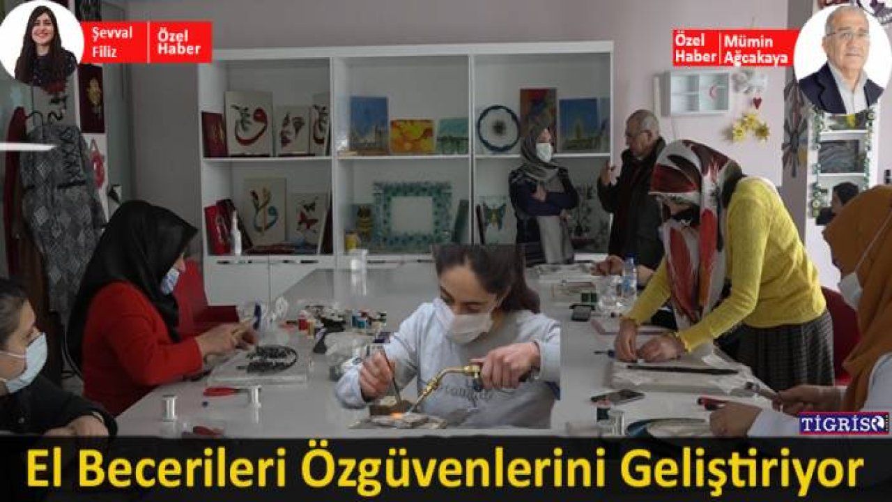 Diyarbakırlı işsizlere mesleki eğitim kurslarıyla destek