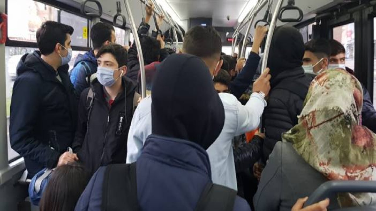 Diyarbakır'da toplu taşımada sıfır mesafe maksimum risk