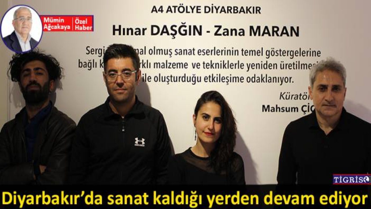 Diyarbakır’da sanat kaldığı yerden devam ediyor