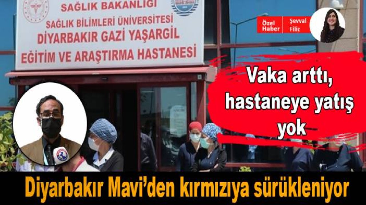 Diyarbakır Mavi’den kırmızıya sürükleniyor
