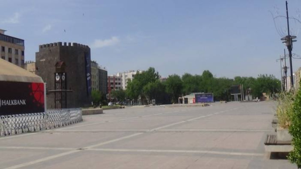 Diyarbakır’da tam kapanma sessizliği