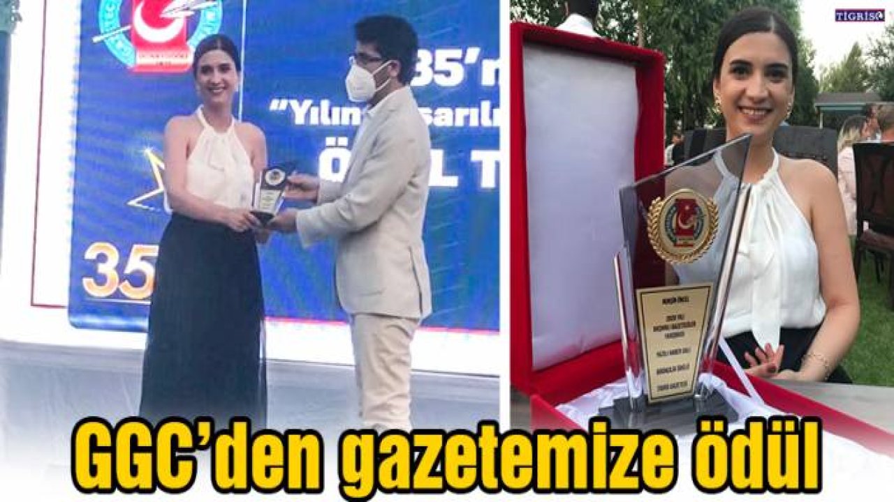 GGC’den gazetemize ödül