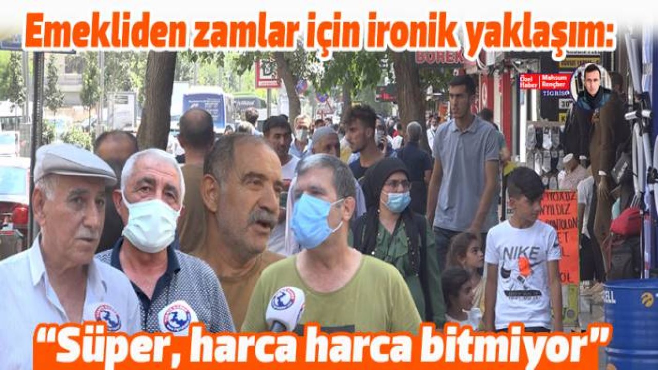 Emekliden zamlar için ironik yaklaşım: Süper, harca harca bitmiyor