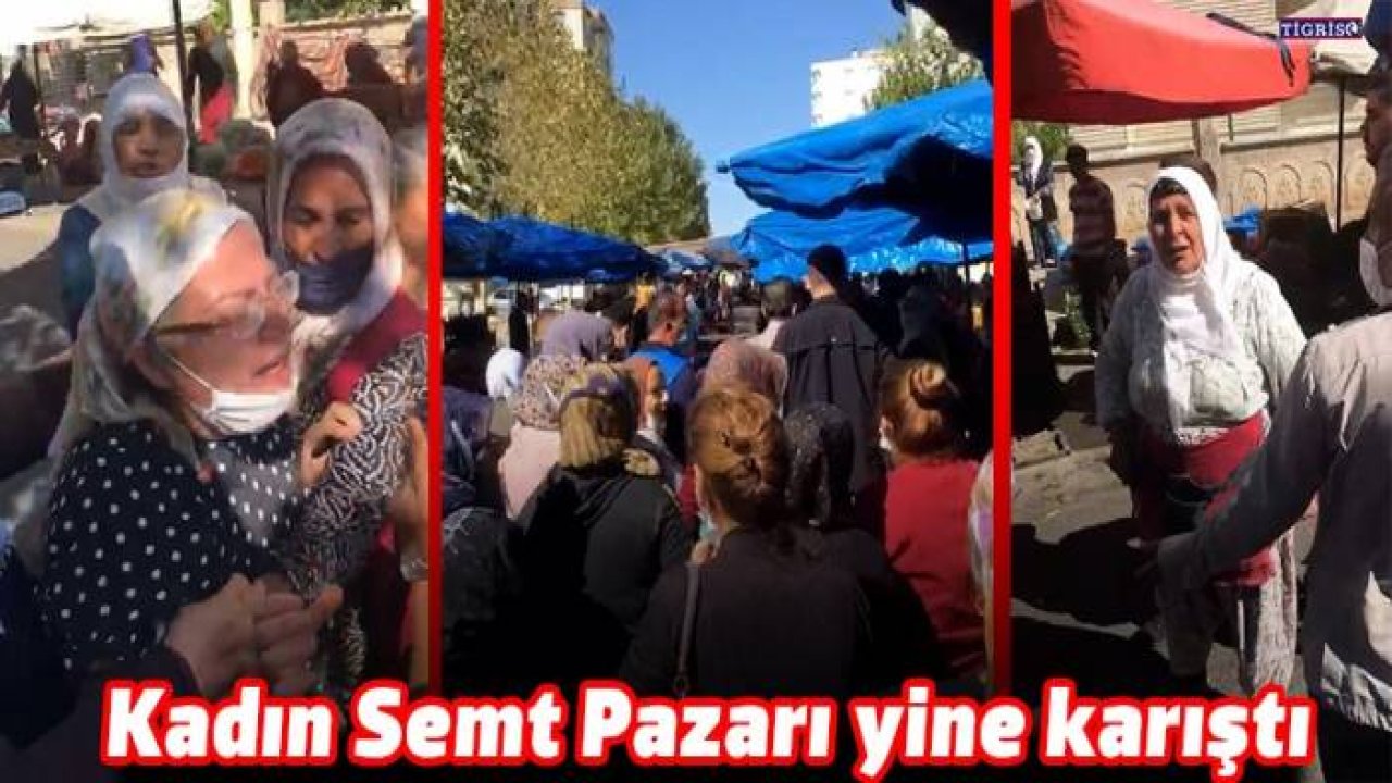 Kadın Semt Pazarı yine karıştı