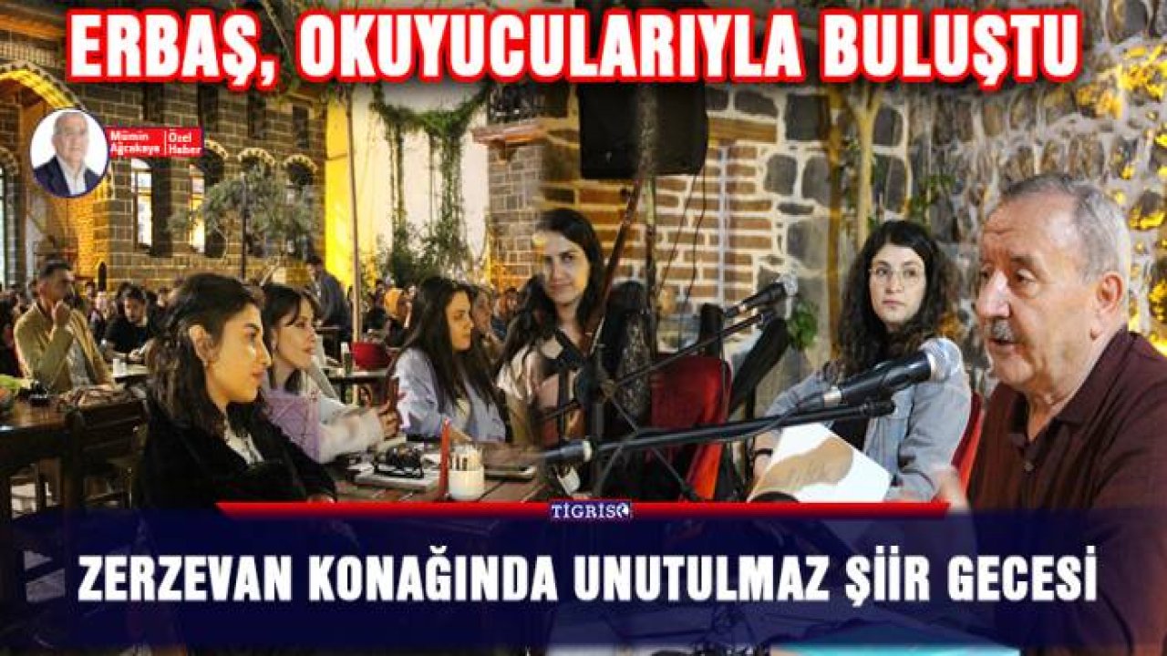 Zerzevan Konağında unutulmaz şiir gecesi