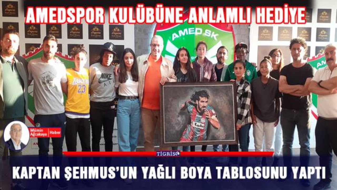 Amedspor kulübüne anlamlı hediye
