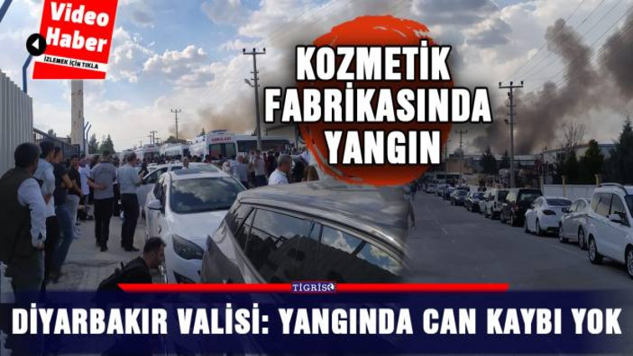 Diyarbakır Valisi: Yangında can kaybı yok