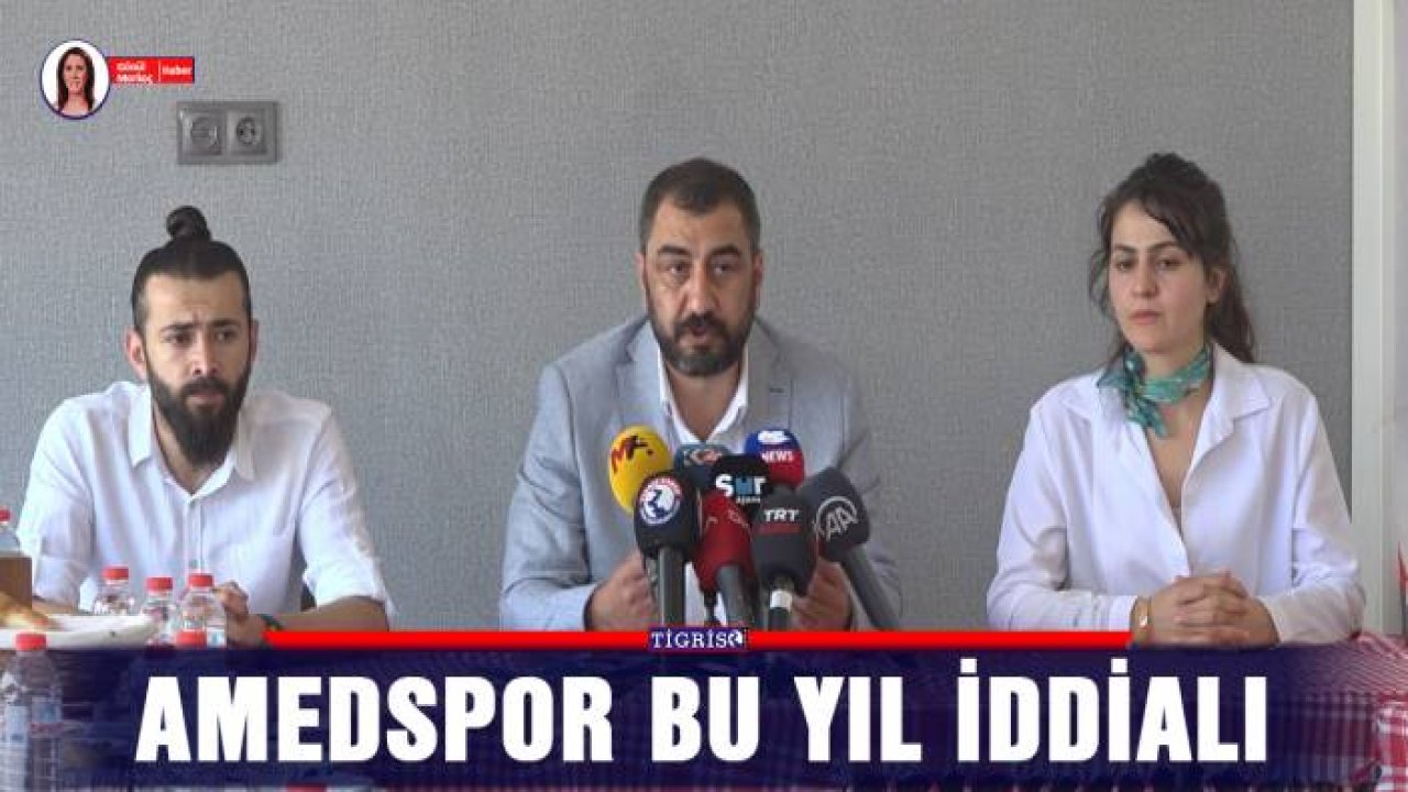 Amedspor bu yıl iddialı