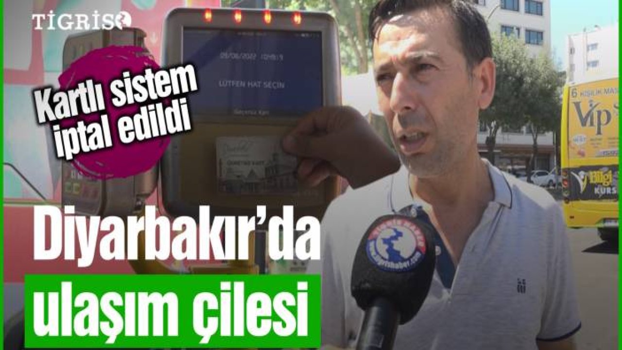 Diyarbakır’da ulaşım çilesi