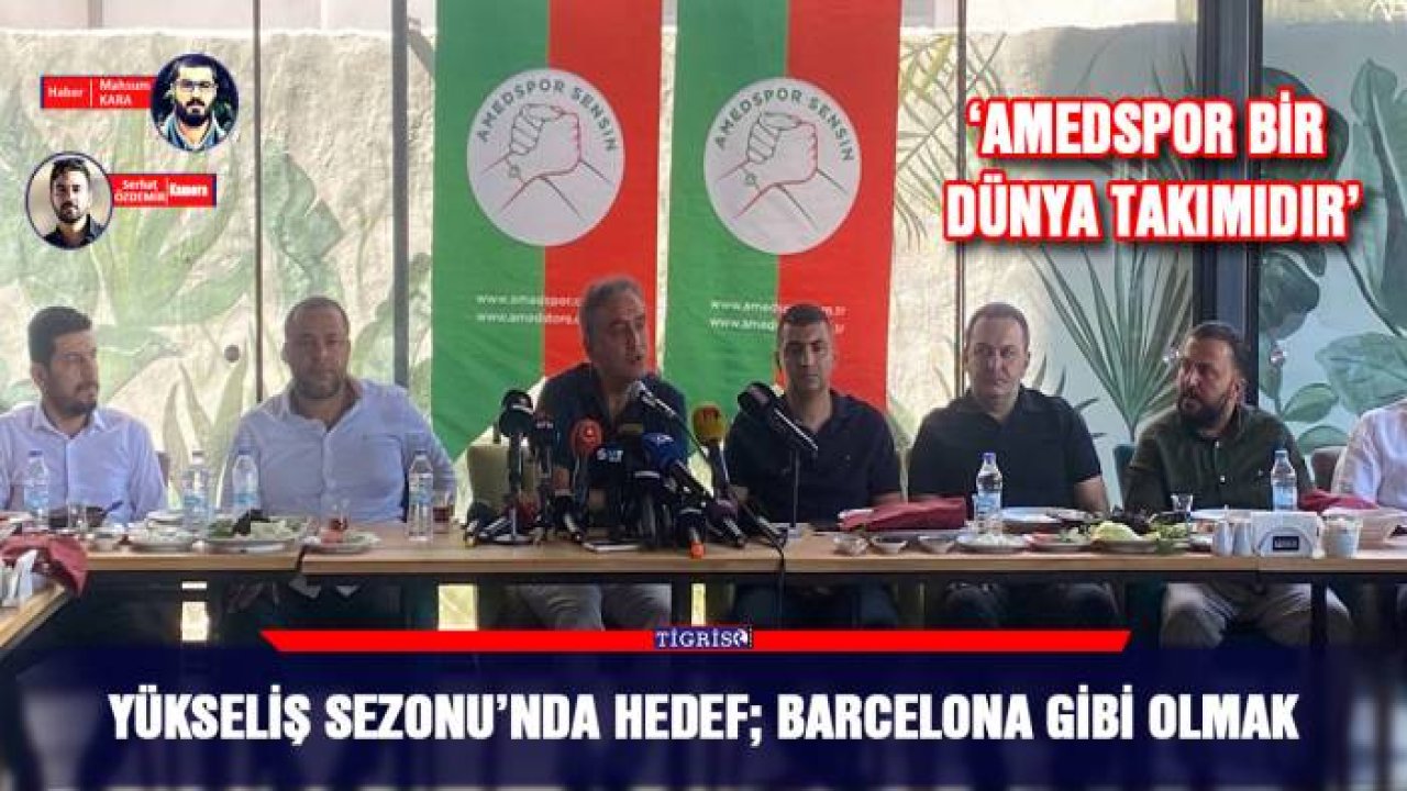‘Yükseliş Sezonu’nda hedef; Barcelona gibi olmak