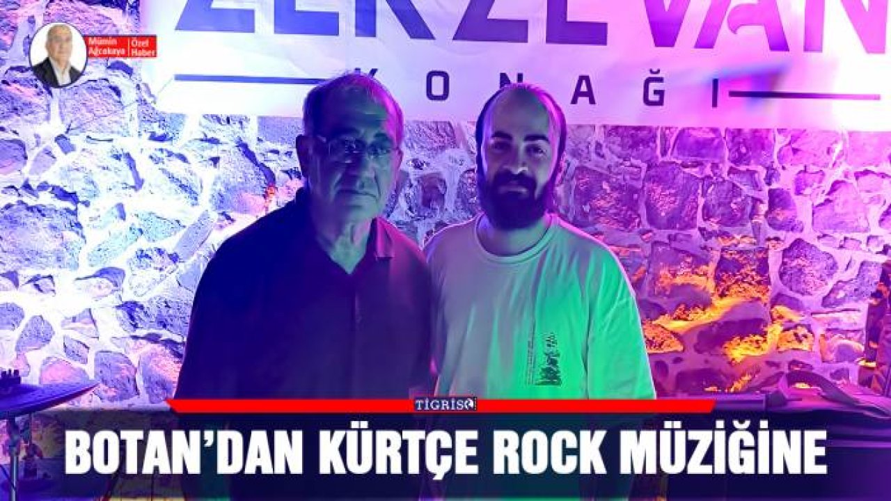 Botan’dan Kürtçe rock müziğine