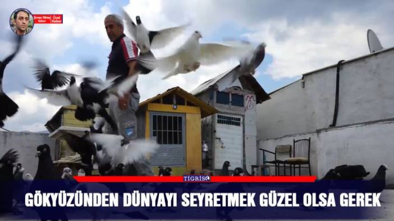Gökyüzünden dünyayı seyretmek güzel olsa gerek