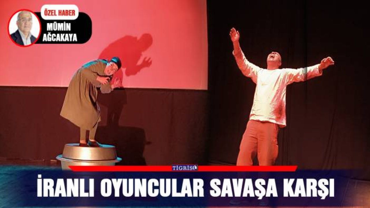 İranlı oyuncular savaşa karşı