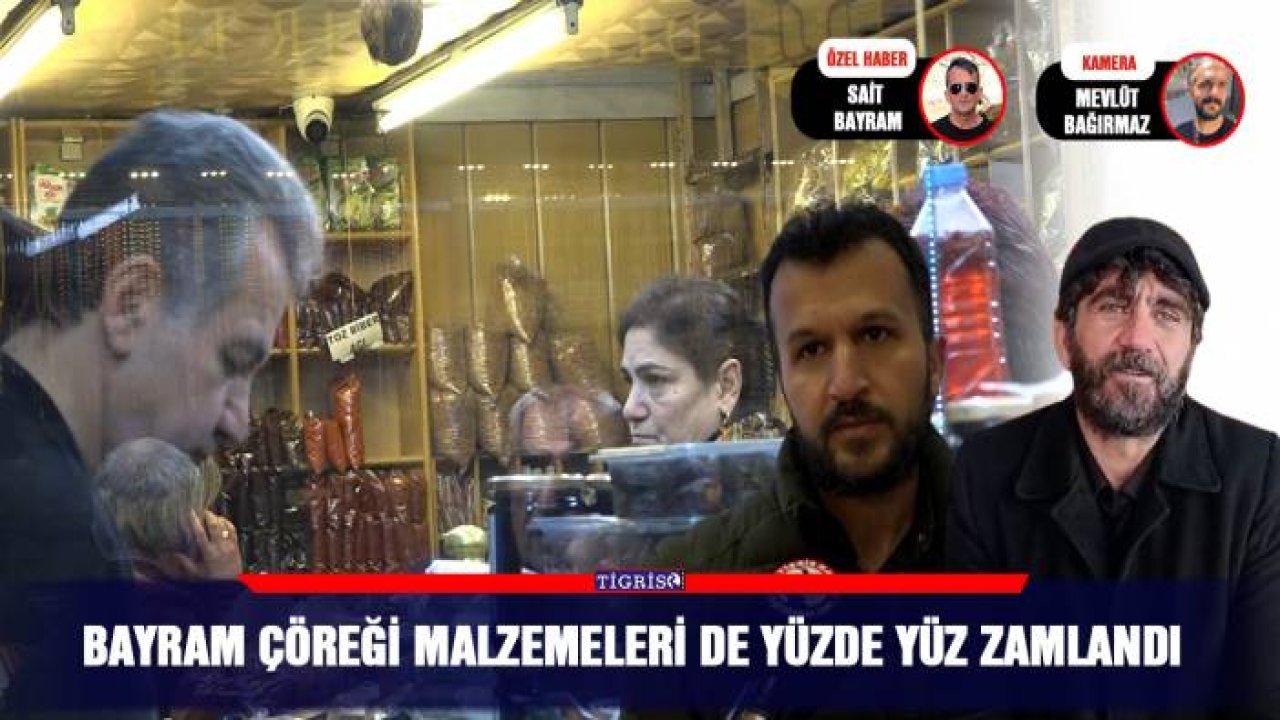 Bayram çöreği malzemeleri de yüzde yüz zamlandı