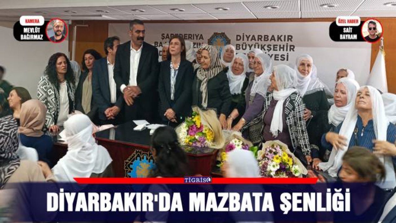 Diyarbakır'da mazbata şenliği