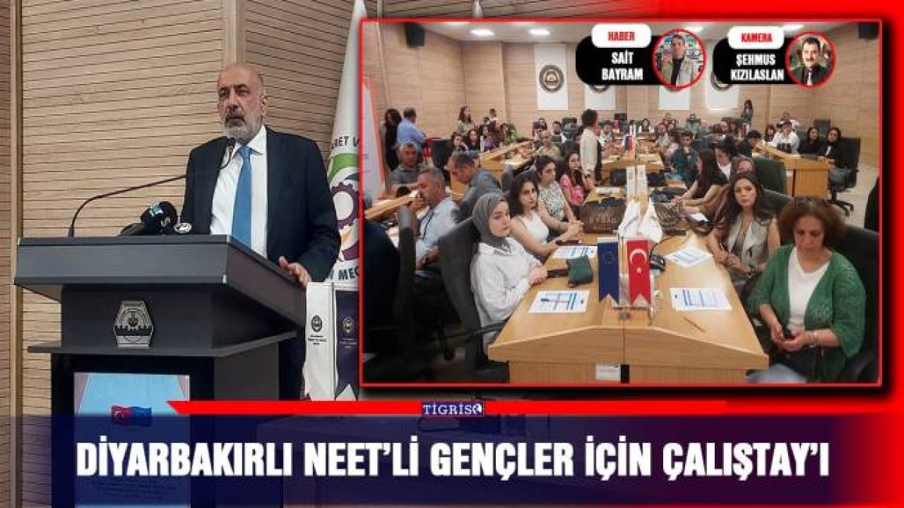 Diyarbakırlı NEET’li gençler için çalıştay’ı