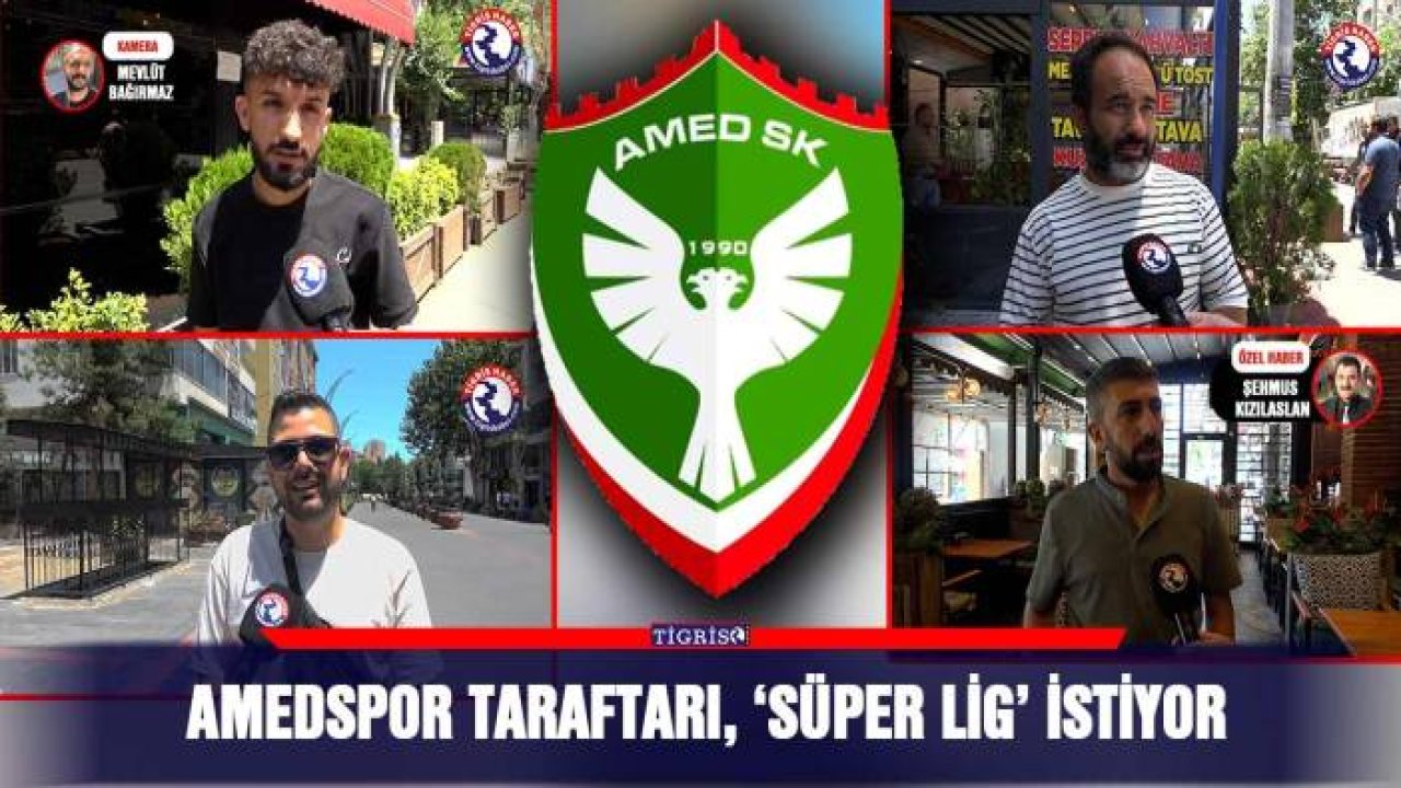 Amedspor taraftarı, ‘Süper lig’ istiyor