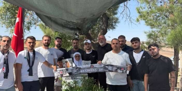 Beşiktaş taraftarları Narin ve Rojin’i unutmadı