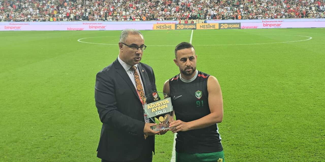 Amedspor’da Dia Saba’ya ayın golü ödülü