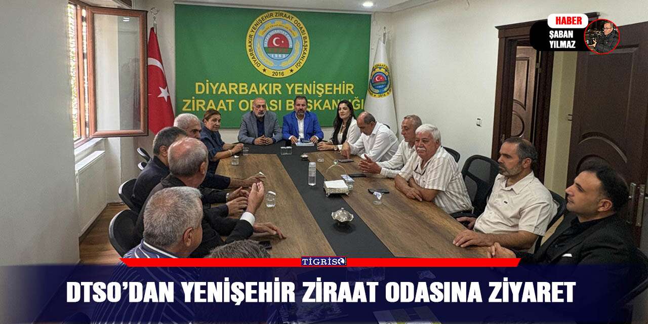 DTSO’dan Yenişehir Ziraat Odasına ziyaret