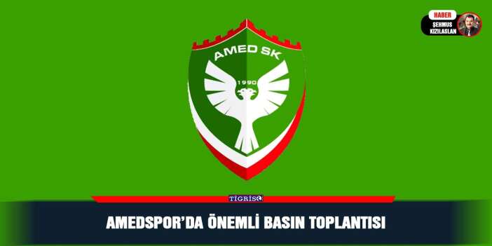 Amedspor’da önemli basın toplantısı