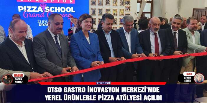 DTSO Gastro İnovasyon Merkezi’nde yerel ürünlerle pizza atölyesi açıldı