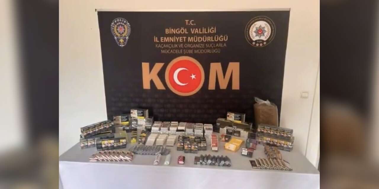 Bingöl’de 38 kişi yakalandı