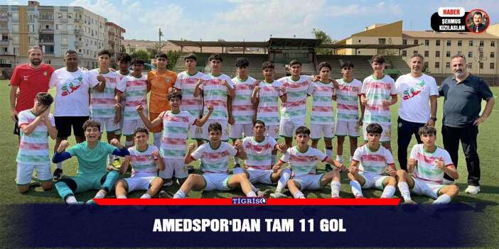 Amedspor'dan tam 11 gol