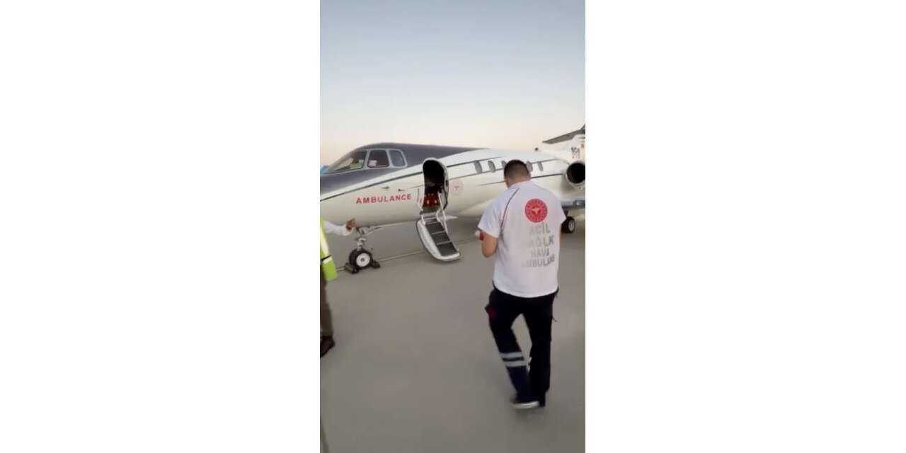 8 günlük bebek hava ambulansıyla Ankara'ya sevk edildi